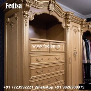 Royal Wardrobe Design with Premium Wood No-1610