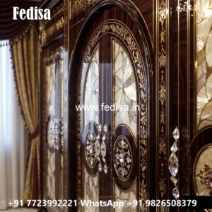 Classic Wardrobe Design with Rich Carvings No-1613