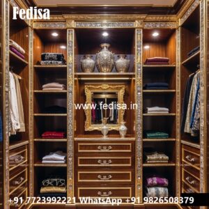 Vintage Wooden Wardrobe with Elegant Finish No-1617