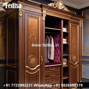 Classic Wardrobe Design for Royal Bedrooms No-1620