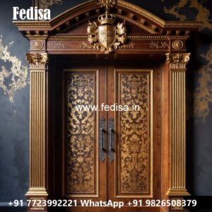 Classic Wooden Wardrobe with Elegant Decor No-1630