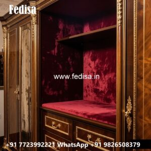 Classic Wardrobe Design with Artistic Finish No-1633