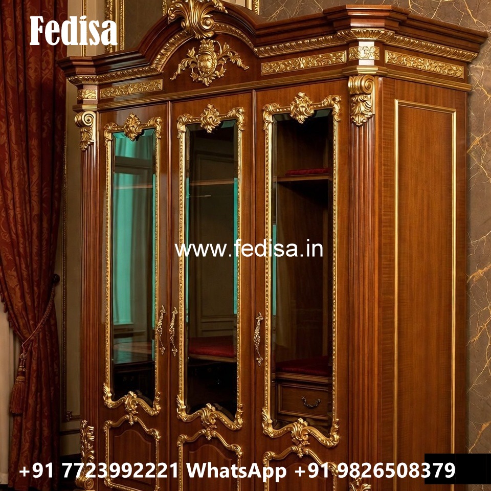 Classic Wardrobe Design with Stylish Storage No-1660
