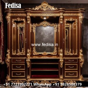 Luxury Wardrobe Design with Royal Inspiration No-1665
