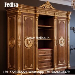 Timeless Closet Design with Decorative Features No-1666