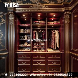 Elegant Bedroom Closet with Luxury Appeal No-1685