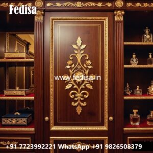 Classic Wooden Closet with Elegant Texture No-1688