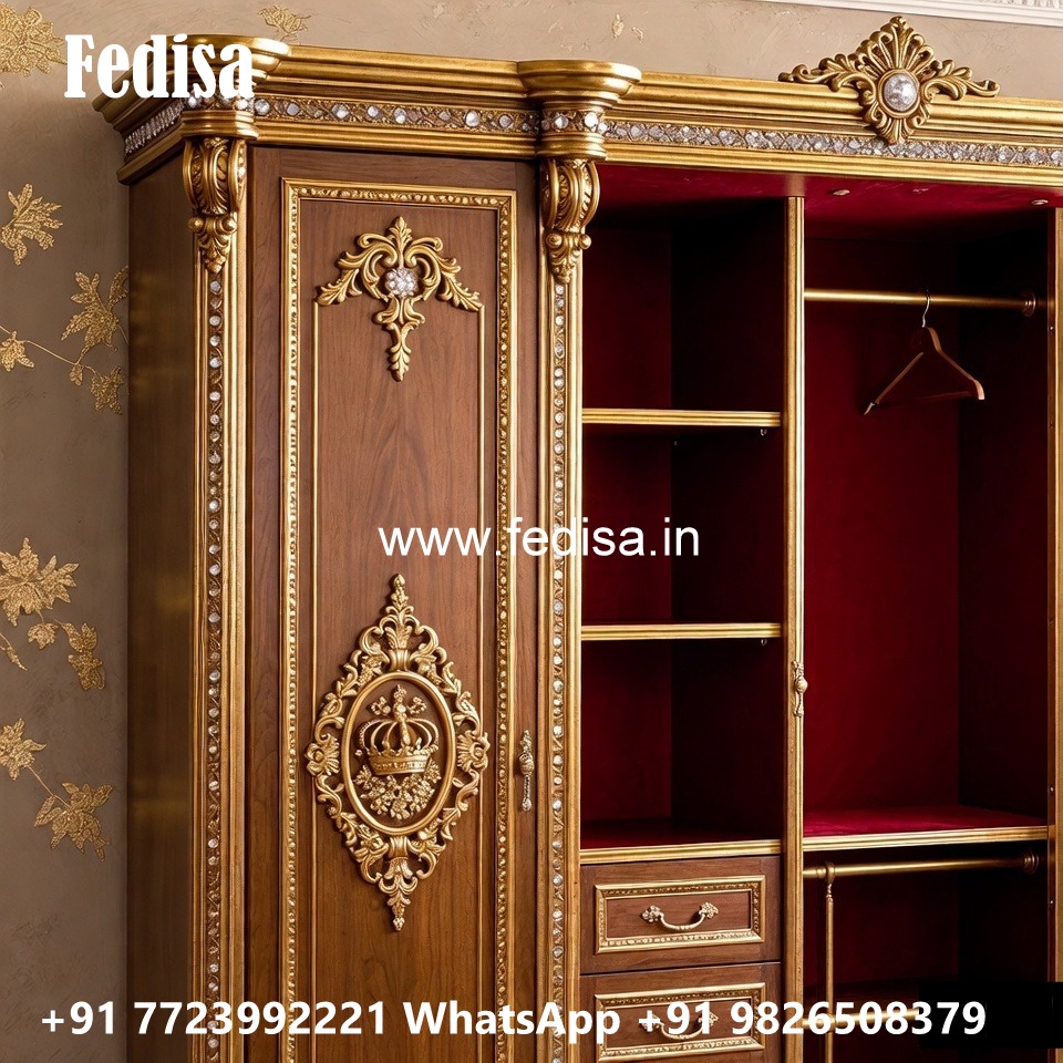 Classic Wardrobe Design with Sophisticated Style No-1693
