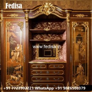 Vintage Wooden Closet with Luxury Touch No-1708