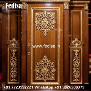 Traditional Wardrobe Design with Elegant Mirrors No-1719