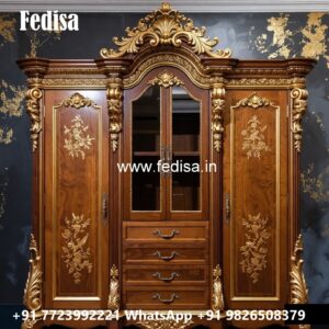 Classic Wardrobe Design with Sophisticated Finish No-1723