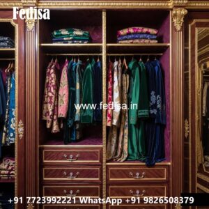 Luxury Wardrobe Design with Antique Beauty No-1729
