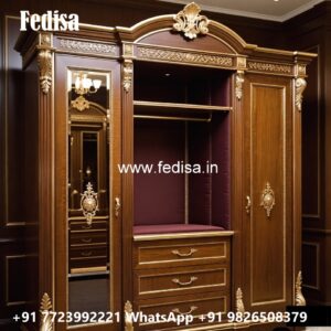 Elegant Antique Wardrobe with Modern Comfort No-1734