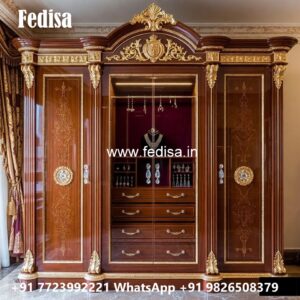 Traditional Closet Design with Elegant Texture No-1741