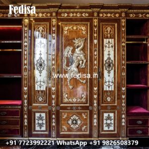 Traditional Luxury Closet with Wooden Beauty No-1747