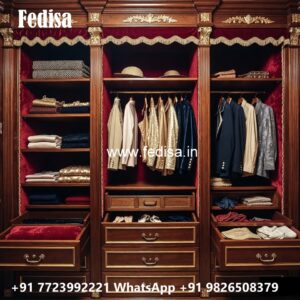Classic Bedroom Wardrobe with Elegant Features No-1748