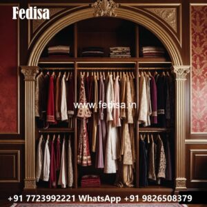 Vintage Bedroom Closet with Luxury Finish No-1761