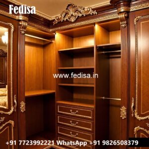 Vintage Wooden Closet with Premium Texture No-1777