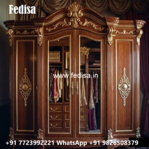 Timeless Bedroom Closet with Royal Charm No-1787
