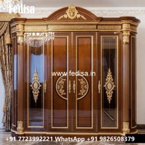 Traditional Closet Design with Artistic Beauty No-1789