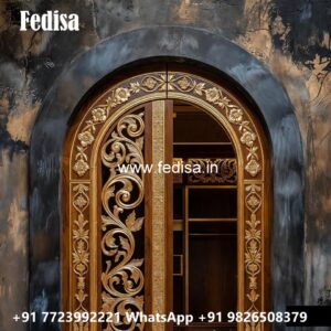 Elegant Bedroom Wardrobe with Decorative Finish No-1790
