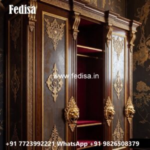 Contemporary Wardrobe Design with Glass Finish No-1804