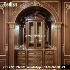Modern Wardrobe Design with Open Shelving No-1834
