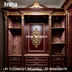 Luxury Wardrobe Design with Glossy Finish No-1840