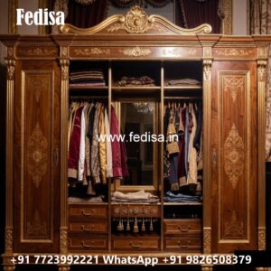 Modern Wardrobe Design with Sleek Finishes No-1858