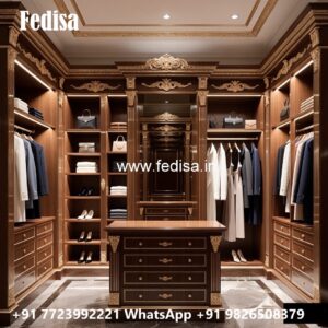 Premium Wardrobe Design with Custom Storage No-1876