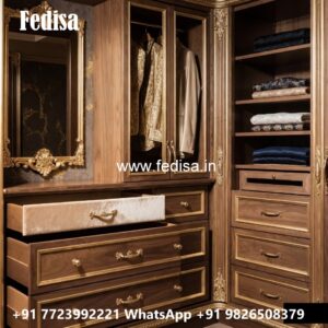 Luxury Wardrobe Design with Contemporary Style No-1882