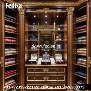 Modern Wardrobe Design with Rich Finishes No-1889