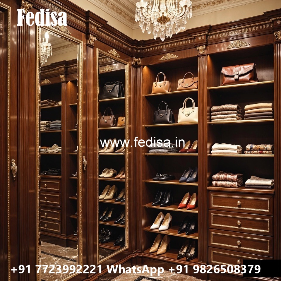 Smart Wardrobe Design with Space Optimization No-1905
