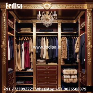 Luxury Wardrobe Design with Elegant Layout No-1946