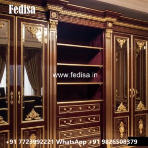 Modern Wardrobe Design with Custom Features No-1947