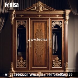 Elegant Wardrobe Design with Sleek Finish No-1949