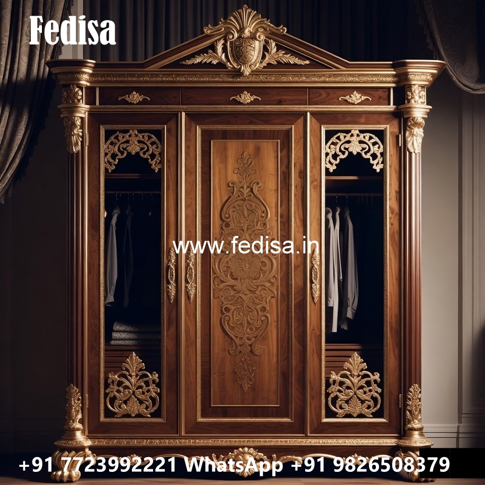 Elegant Wardrobe Design with Sleek Finish No-1949