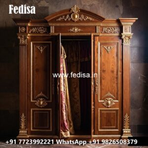 Modern Wardrobe Design with Elegant Decor No-1956
