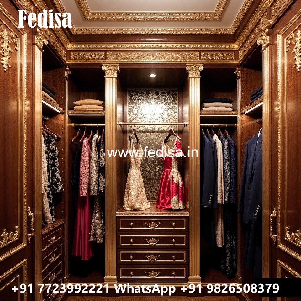 Wardrobe Design Ideas with Designer Finish No-1963