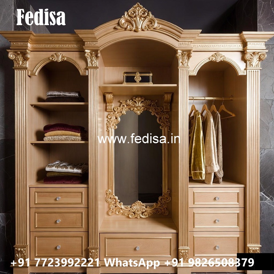 Luxury Wardrobe Design with Smart Shelving No-1992