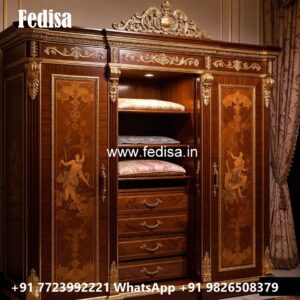 Stylish Wardrobe Design with Luxury Details No-2003
