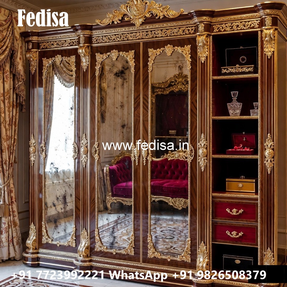 Modern Wardrobe Design with Space Saving Features No-2032
