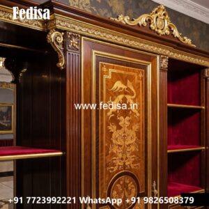 Stylish Wardrobe Design with Premium Wood Finish No-2033