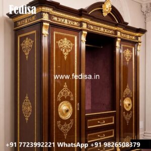 Contemporary Wardrobe Design with Sleek Doors No-2043
