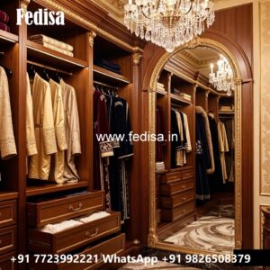 Wardrobe Design Ideas with Premium Texture No-2050