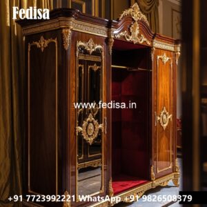 Modern Wardrobe Design with Elegant Shelving No. 2060