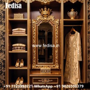 Stylish Wardrobe Design with Luxury Storage Features No-2097