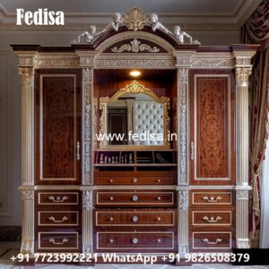 Classic Wardrobe Design with Elegant Detailing No-2419
