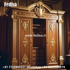 Royal Wooden Wardrobe Design Ideas No-2422