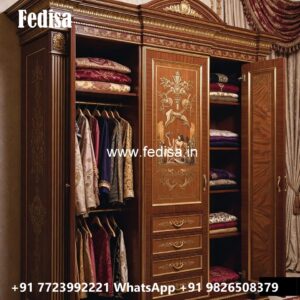 Premium Classic Wooden Wardrobe Ideas No-2432